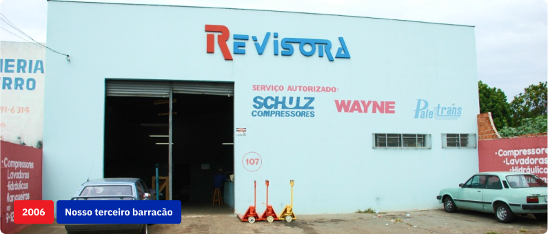 Revisora Londrina | Soluções completas em Hidráulica e Pneumática - Revisora História